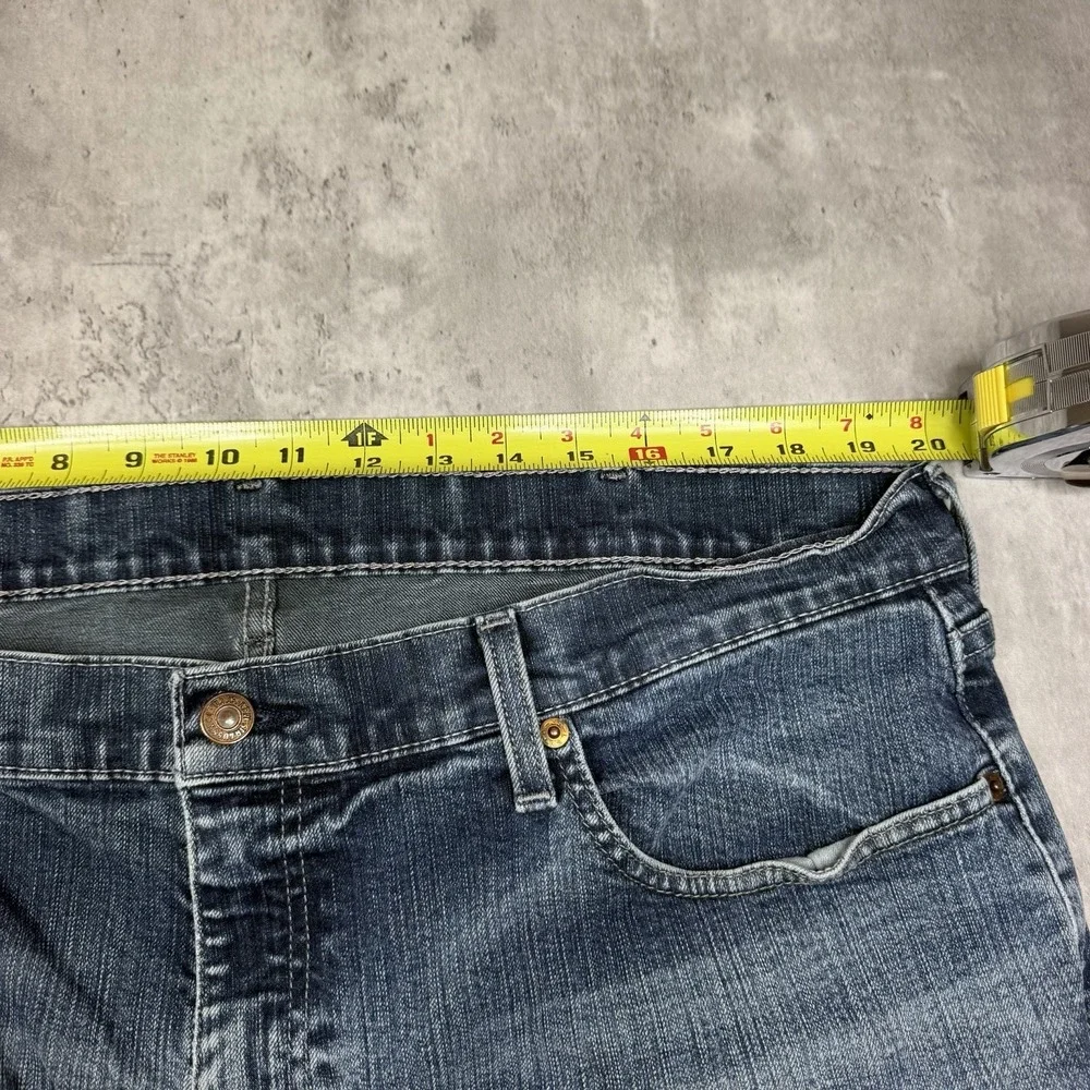 Levi's 559 Jeans Mens Size 40x30 Blue Relaxed Straight Rigid Denim Stone Wash